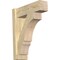 Ekena Millwork Balboa Block Rough Sawn Outlooker, Douglas Fir, 6"W x 18"D x 22"H OUT06X18X22BOA05RDF - alternate 1